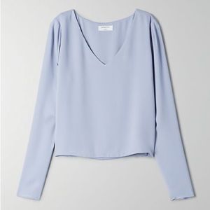 Aritizia Babaton Long Sleeve Blouse